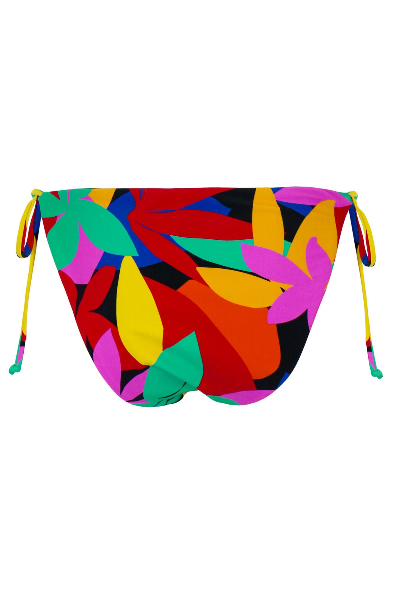 Maya Bay Reversible Tie Side Bikini Brief In Multi Pour Moi