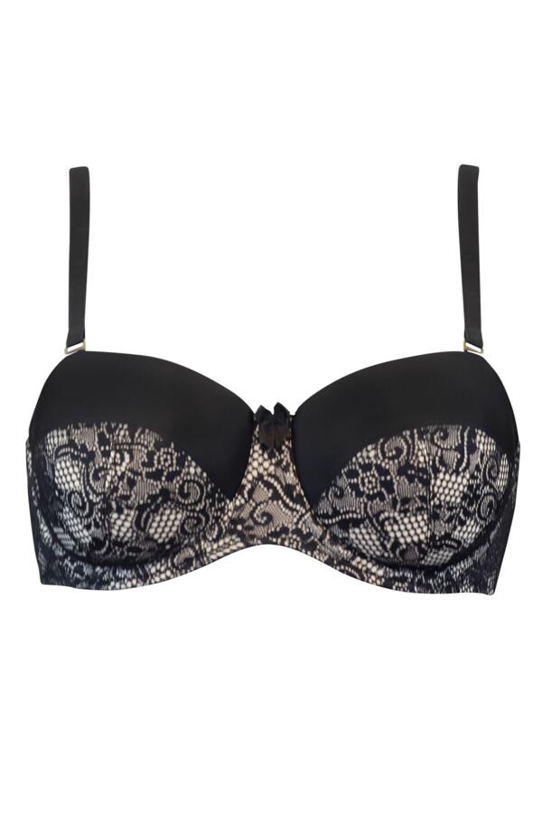 Superfit Lace Padded Multiway Strapless Bra