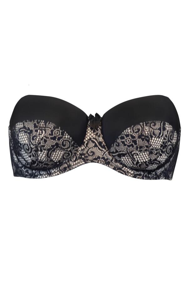 Superfit Lace Padded Multiway Strapless Bra