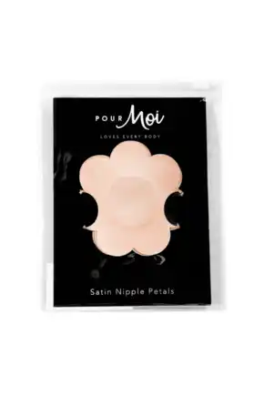 Satin Nipple Covers (Pack of 3 Pairs) - Cosmetic