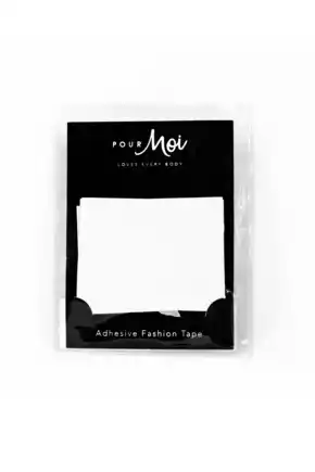 Body Tape (Pack of 25 Strips) Clear One Size