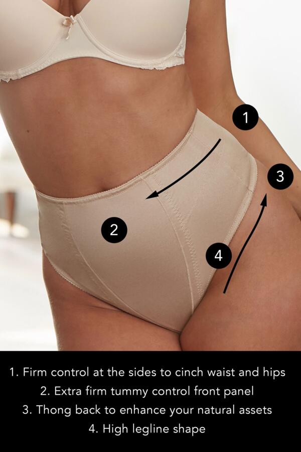 Hourglass Firm Tummy Control Thong