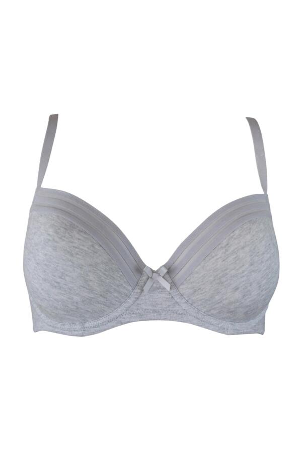 Twist Cotton Lightly Padded T-Shirt Bra