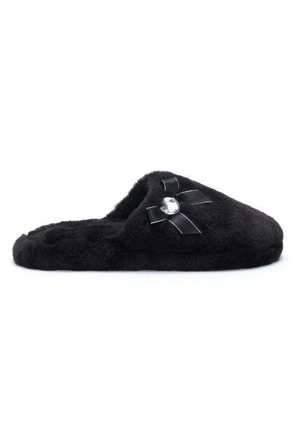 Diamante Trim Slipper