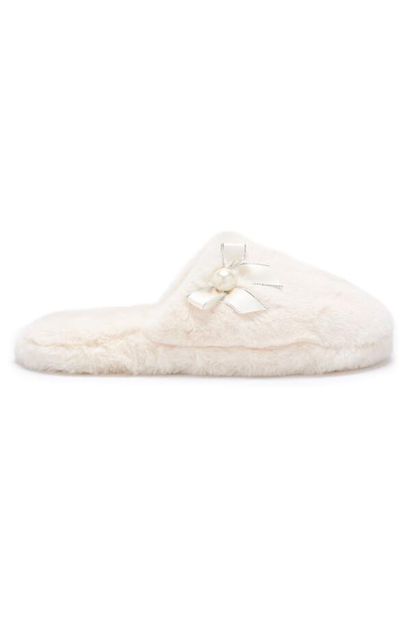 Diamante Trim Slipper