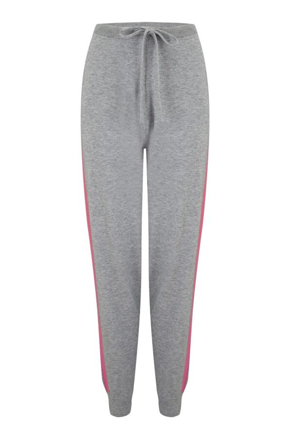 Stripe Detail Soft Knit Lounge Jogger