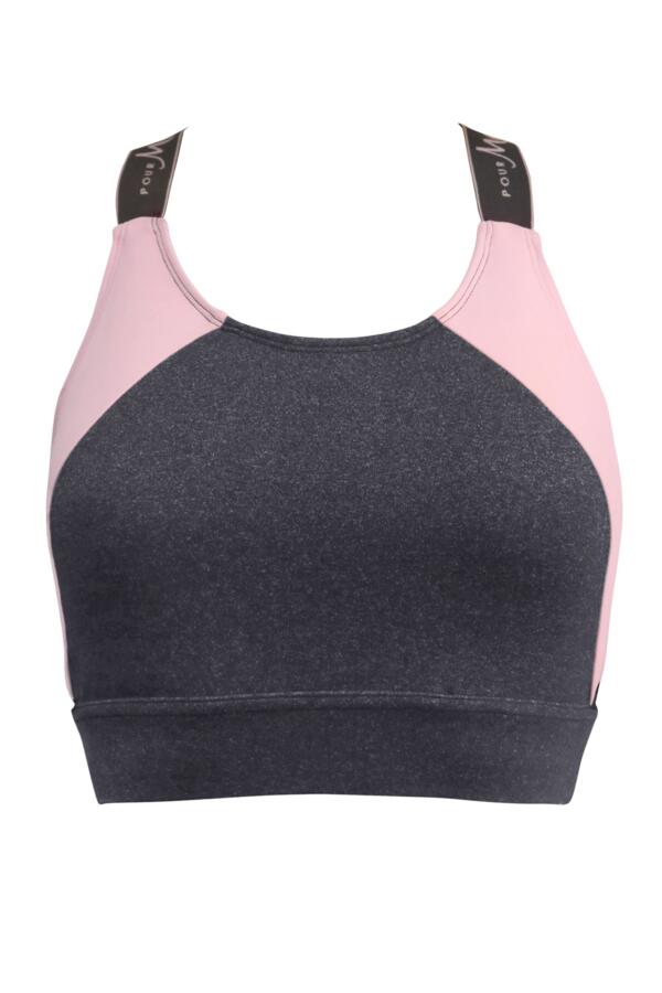 Energy Logo Elastic Yoga Crop Top