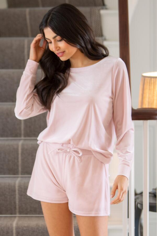 Velour Short Pyjama Set