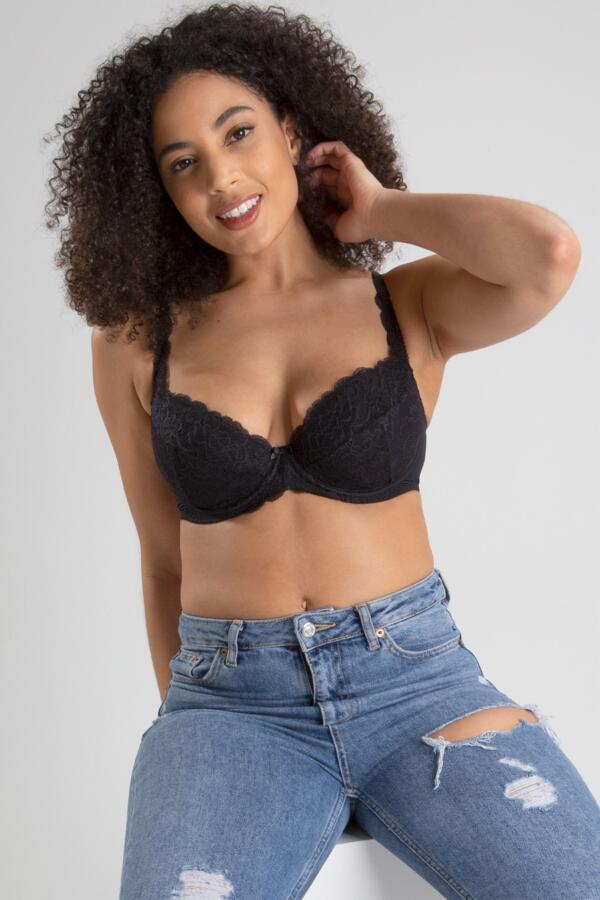 Forever Fiore Padded Plunge Bra