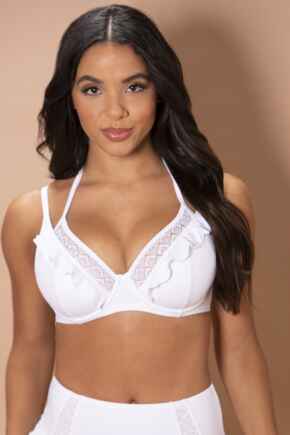 Island Vibe Double Strap Underwired Top - White