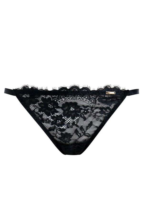 India Eyelash Lace Tanga Brief