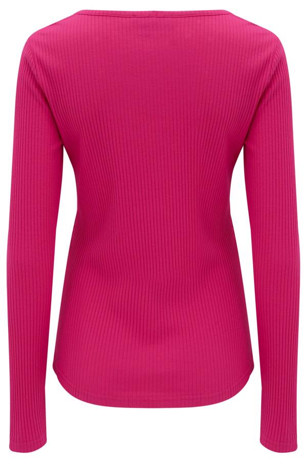 Rib Jersey Long Sleeve Top