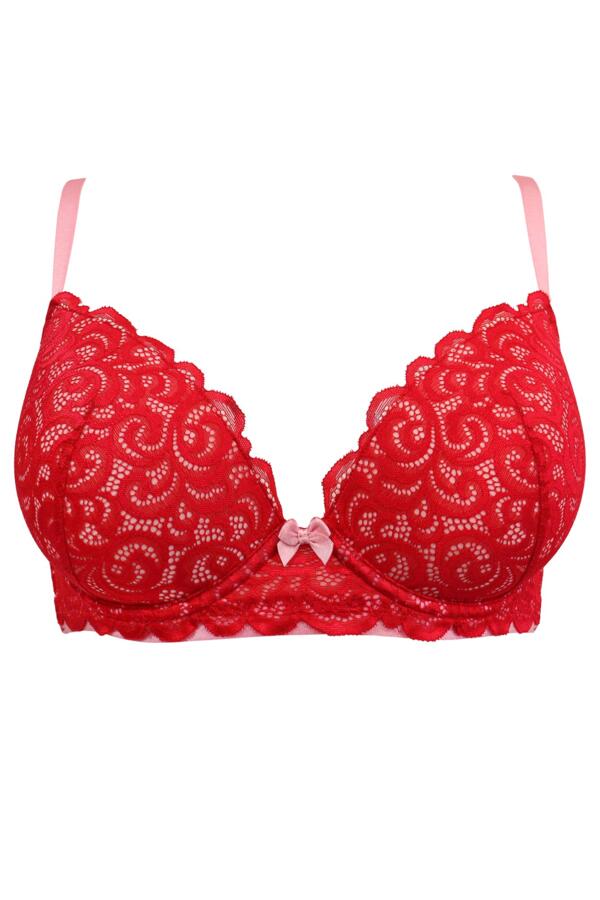 Romance Padded Boost Push up Plunge Bra