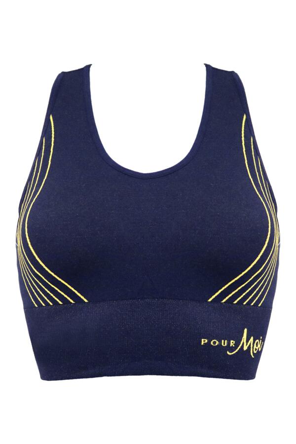 Energy Seamless Logo Yoga Crop Top