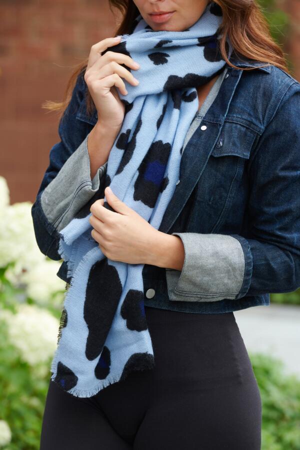 Oversized Printed Supersoft Scarf