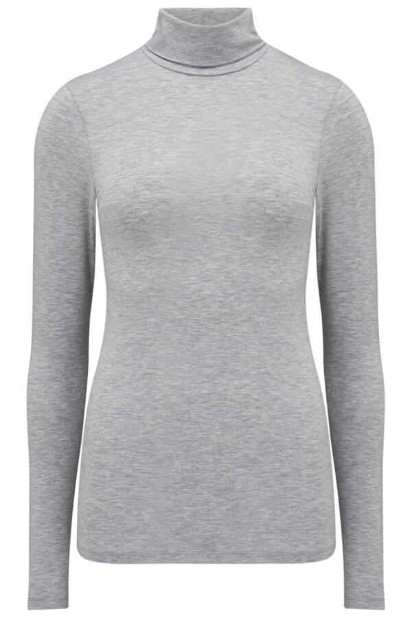 Second Skin Thermal Roll Neck Top