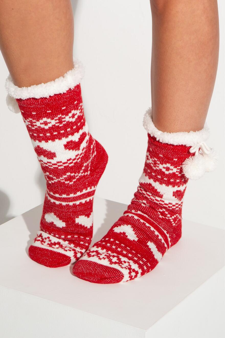 pour moi slipper socks