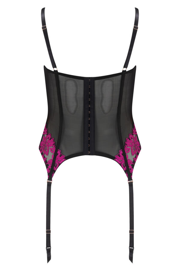 Roxie Embroidered Non Padded Underwired Basque