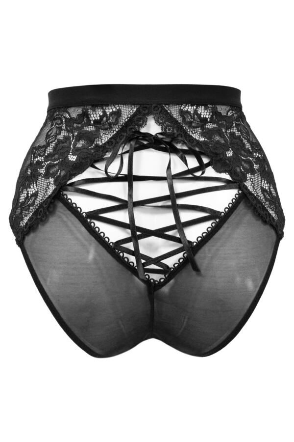 Statement Deep Lace Up Brief