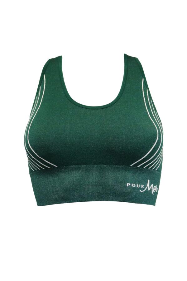 Energy Seamless Logo Yoga Crop Top