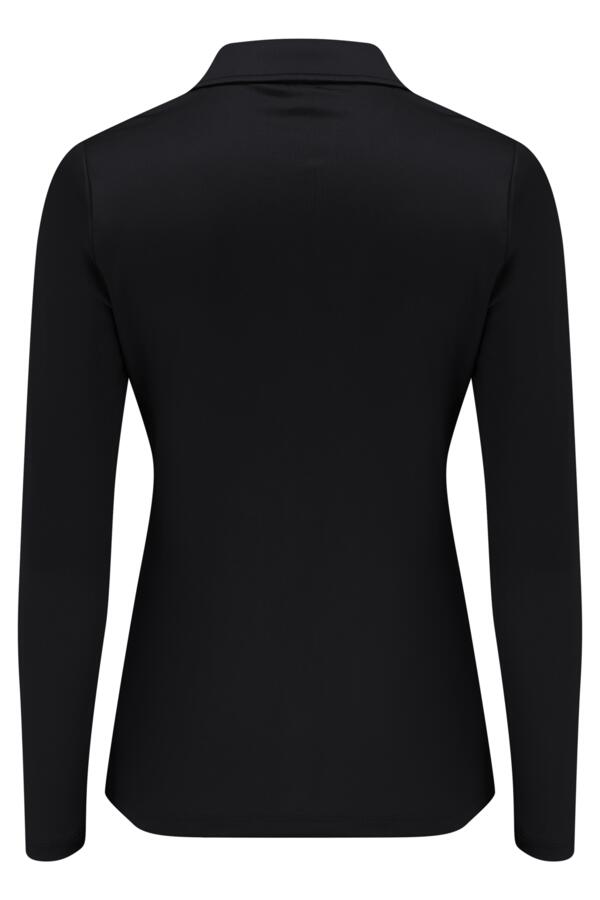 Brooke Shine Stretch Jersey Ruched Front Shirt