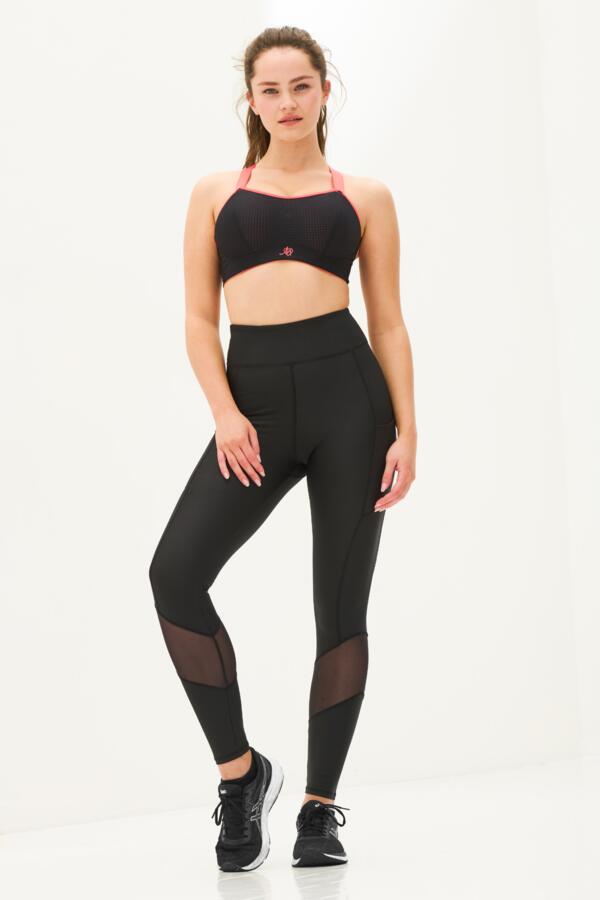 Energy Mesh Panel Sports Leggings