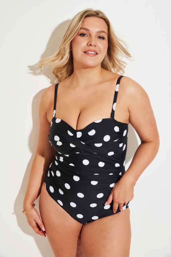 Santa Monica Strapless Tummy Control Swimsuit