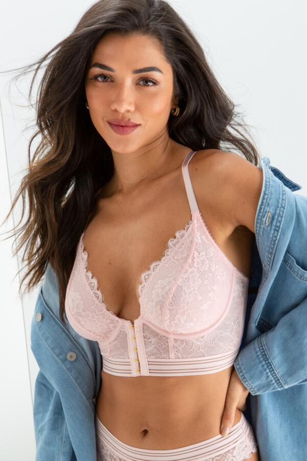 Revolution Front Fastening Non Padded Underwired Bralette