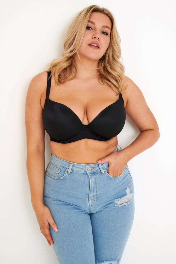 Definitions Lightly Padded Plunge T-Shirt Bra