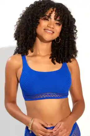 Sahara Underwired Cami Bikini Top - Ultramarine