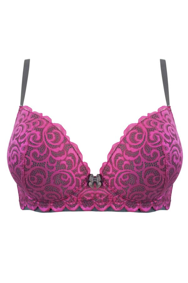 Romance Padded Boost Push up Plunge Bra