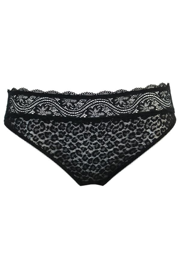 Leopard Lace Bikini Brief