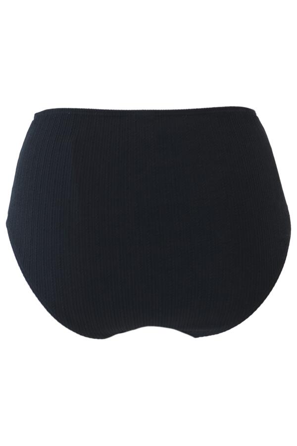 Cali Ribbed Texture High-Waist Belted Control Brief