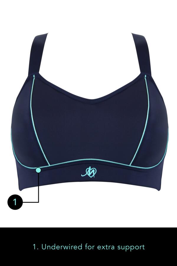 Energy Empower U/W Lightly Padded Convertible Sports Bra