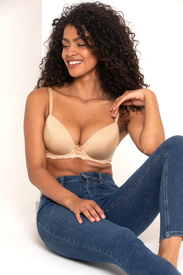 Flora Plunge Push Up T Shirt Bra