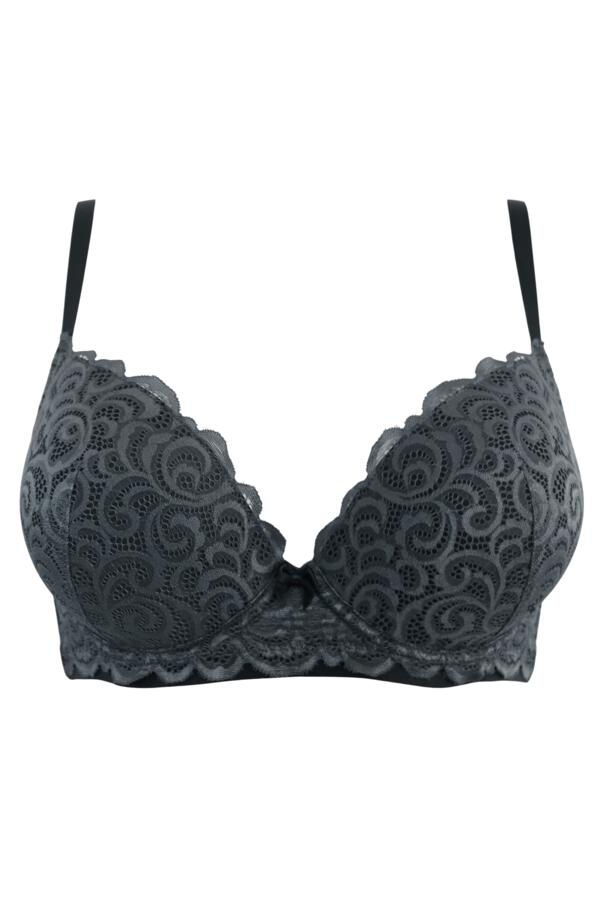 Romance Padded Boost Push up Plunge Bra