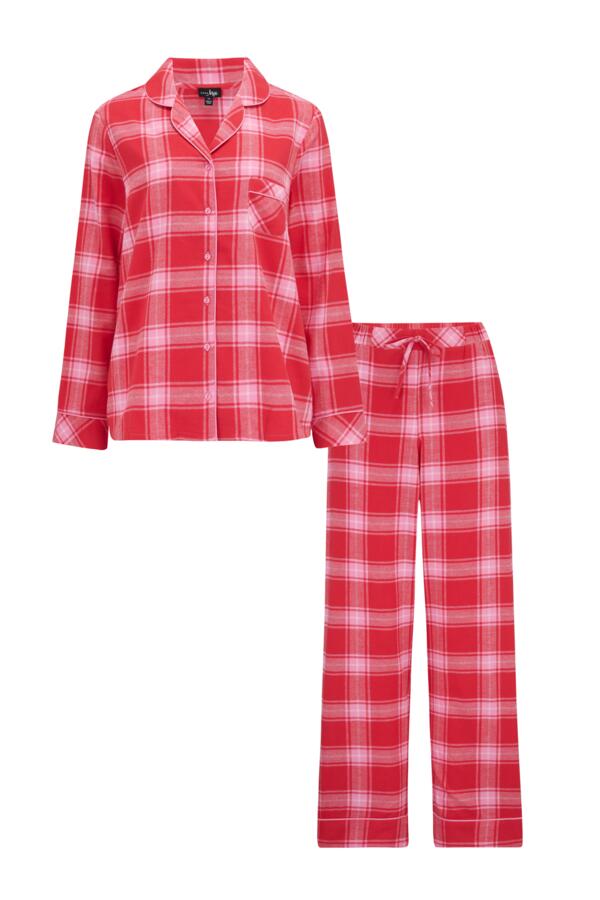 Cosy Check Brushed Cotton Pyjama Set