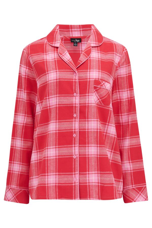 Cosy Check Brushed Cotton Pyjama Set