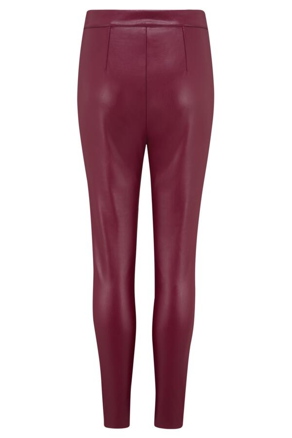 Elise Stretch Faux Leather Skinny Trouser