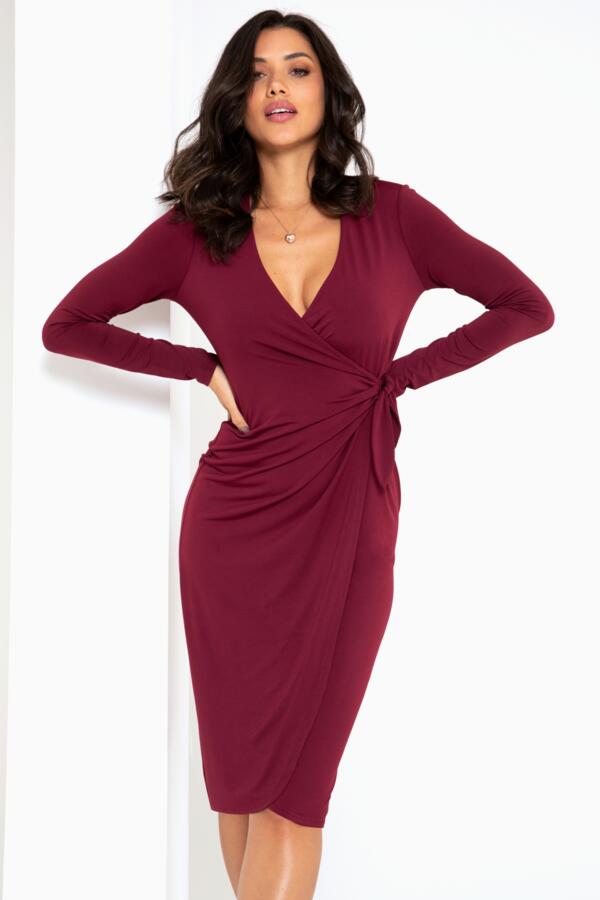 Bryony Fuller Bust Slinky Jersey Midi Dress