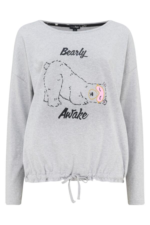 Bearly Awake Cotton Pyjama Set