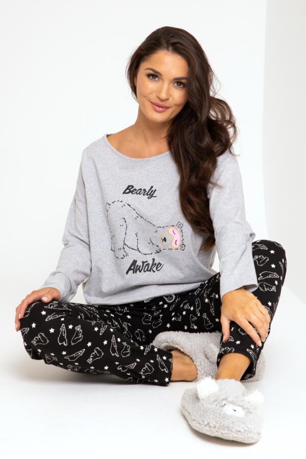 Bearly Awake Cotton Pyjama Set