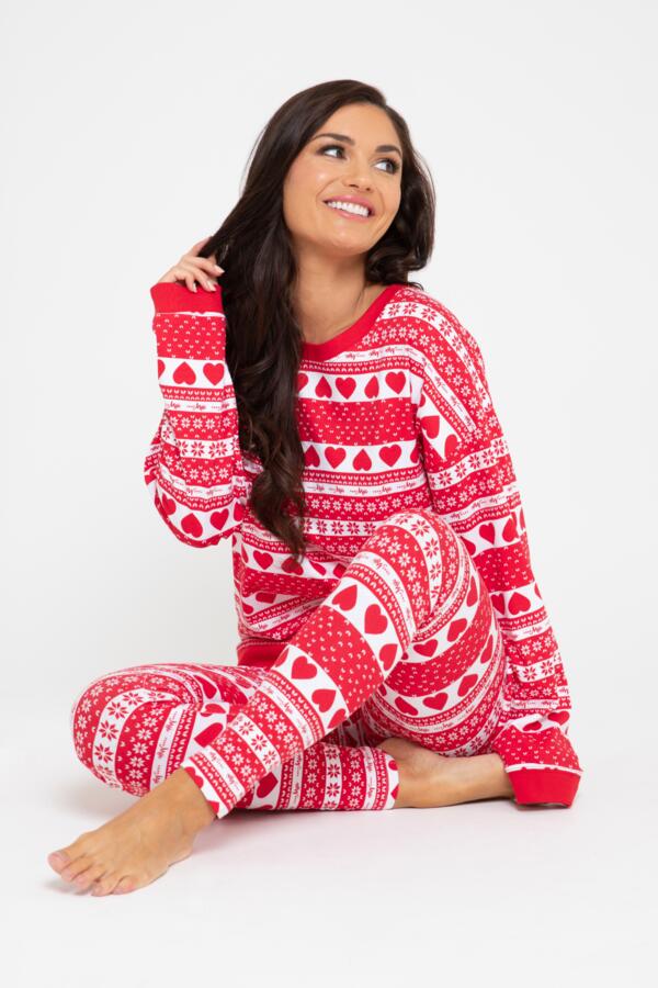 Fairisle Cotton Jersey Pyjama Set