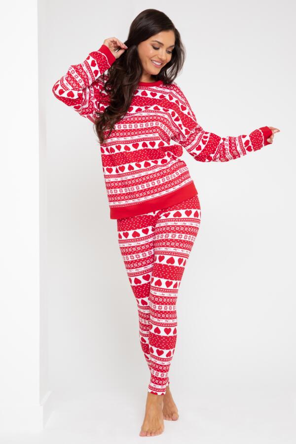 Fairisle Cotton Jersey Pyjama Set