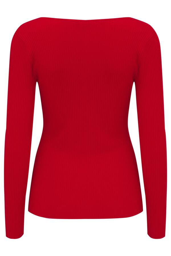 Sasha Rib Knit Square Neck Top with LENZING™ ECOVERO™ Viscose