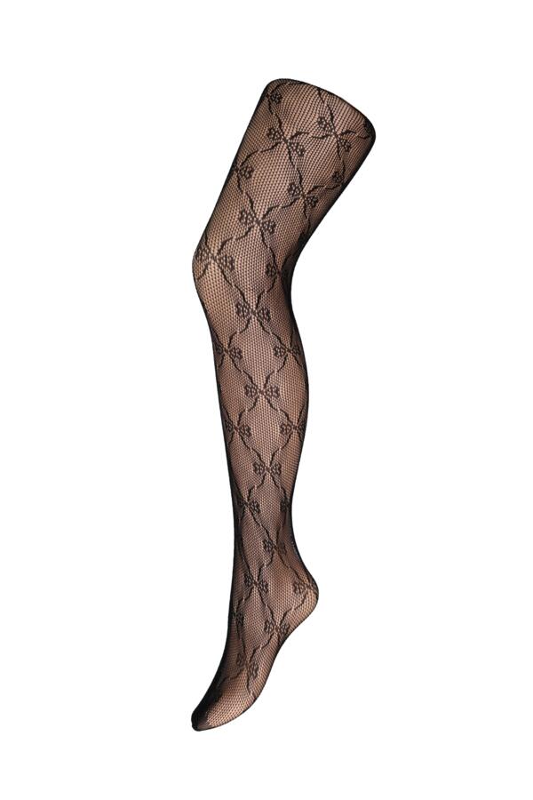 Bow Fishnet Tights