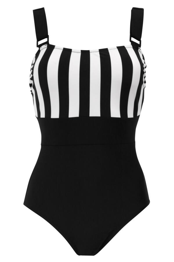 Palm Springs Colour Block Tummy Control Swimsuit