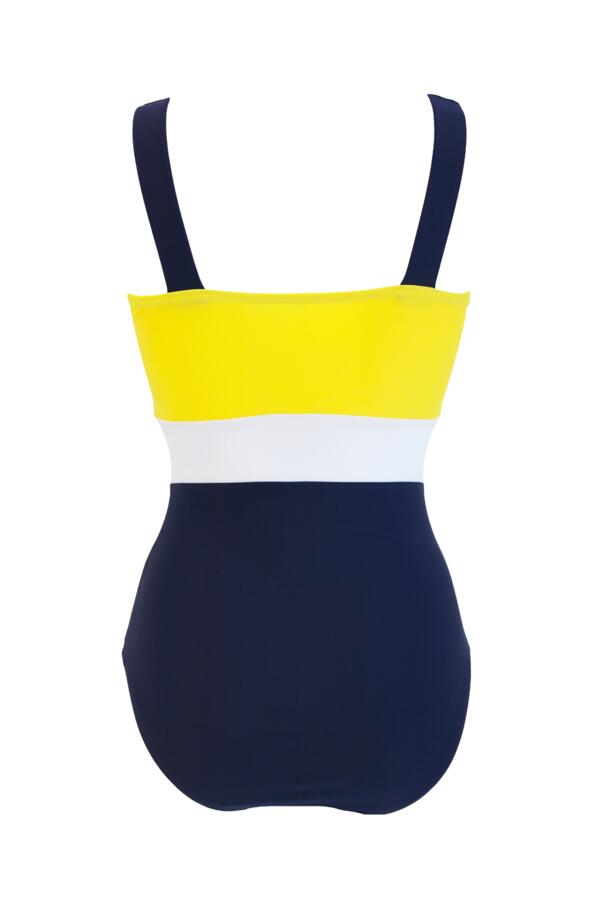 Palm Springs Colour Block Tummy Control Swimsuit