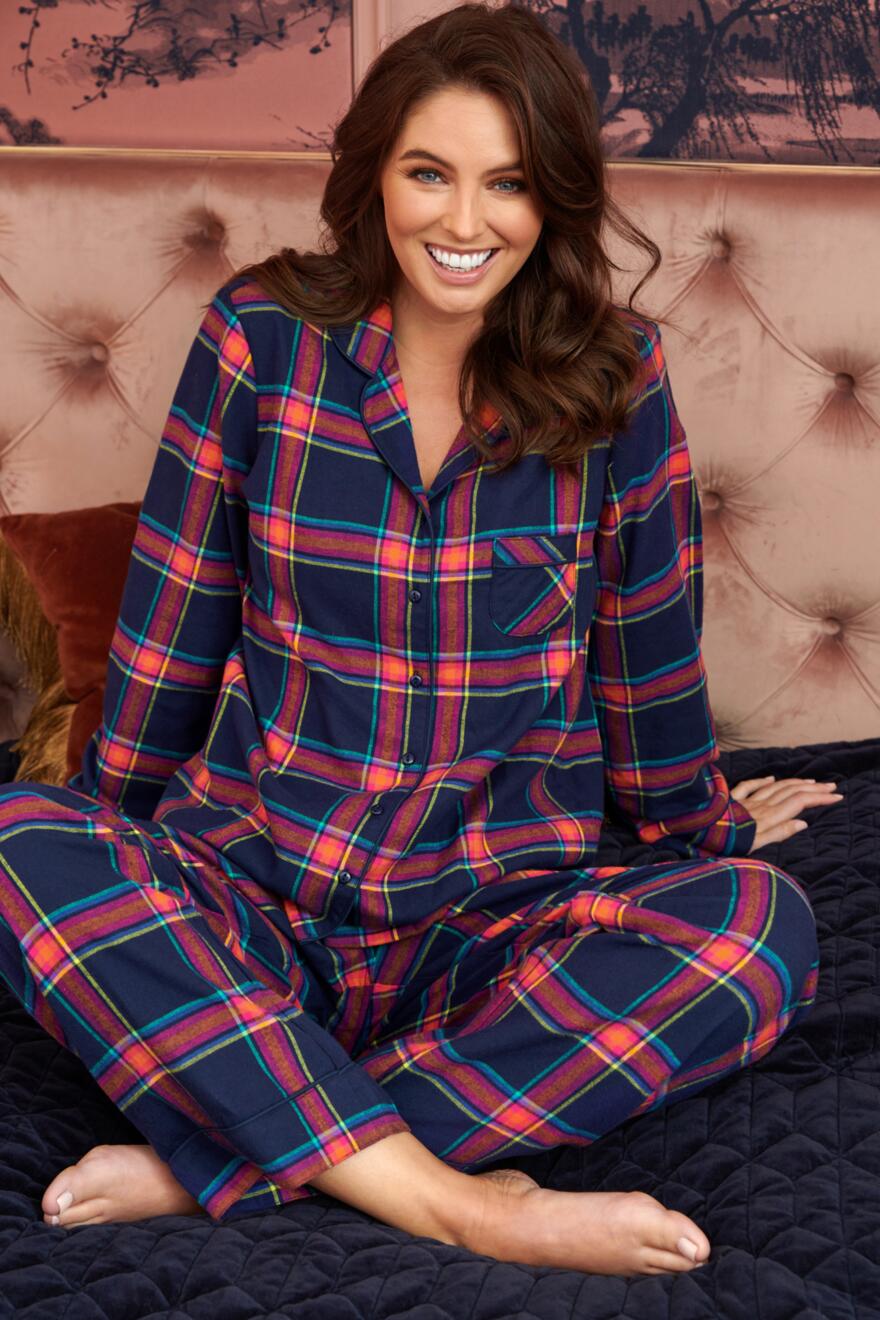 Brushed cotton pyjama online set