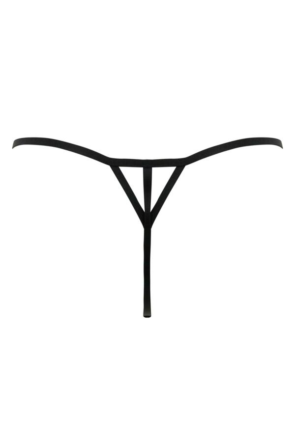 India Bold Embroidery Thong